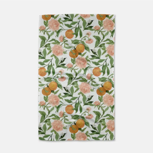 A Peony For Your Thoughts Tea Towel