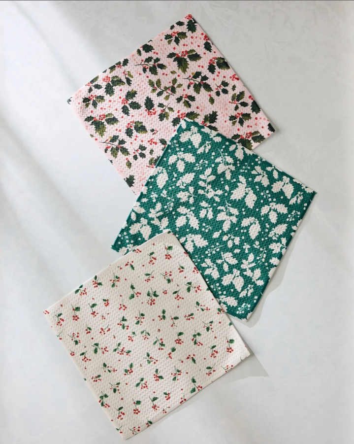 Hollyday Dishcloth Set