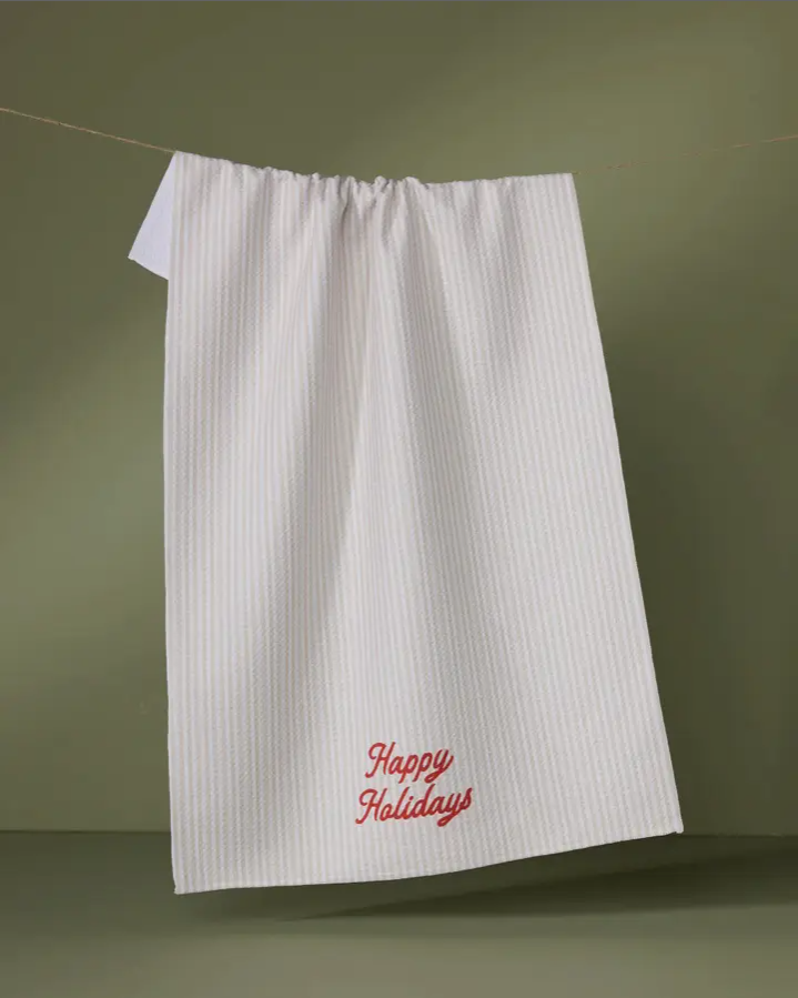 Seasons Stripes Tea Towel