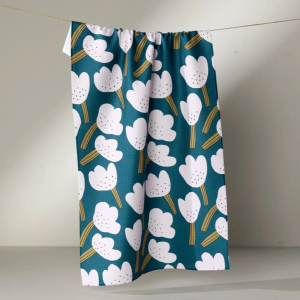 Tulips Tea Towel
